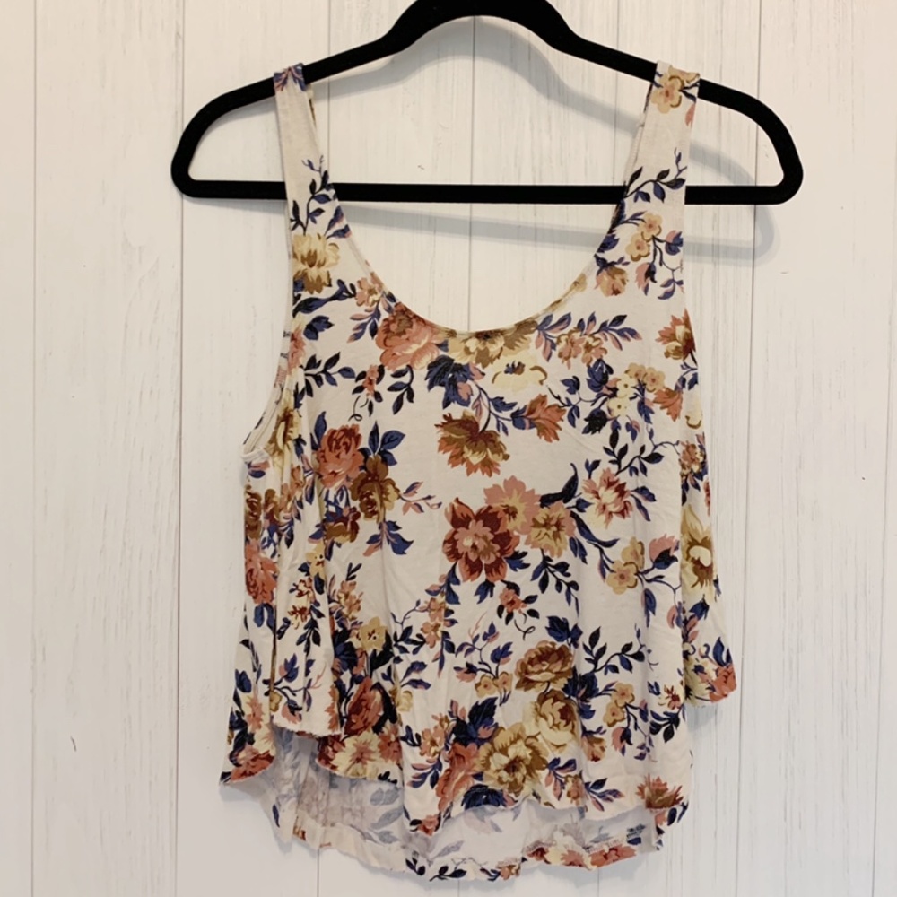 Floral summer tank